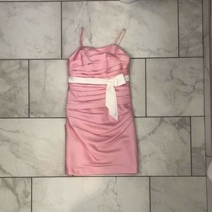 Alfred Angelo pink dress